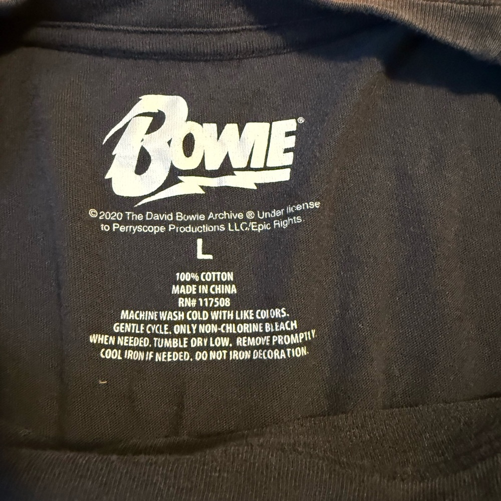 Bowie t-shirt - Picture 2 of 4